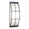 Access Lighting Tyro, Outdoor Wall Mount, Bronze Finish, Opal Glass 20373-BRZ/OPL